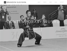 Tablet Screenshot of brandonsugiyama.com